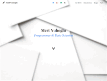 Tablet Screenshot of mertnuhoglu.com